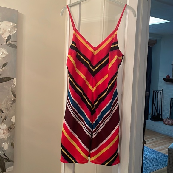 Express Striped Slip Dress - Picture 2 of 7